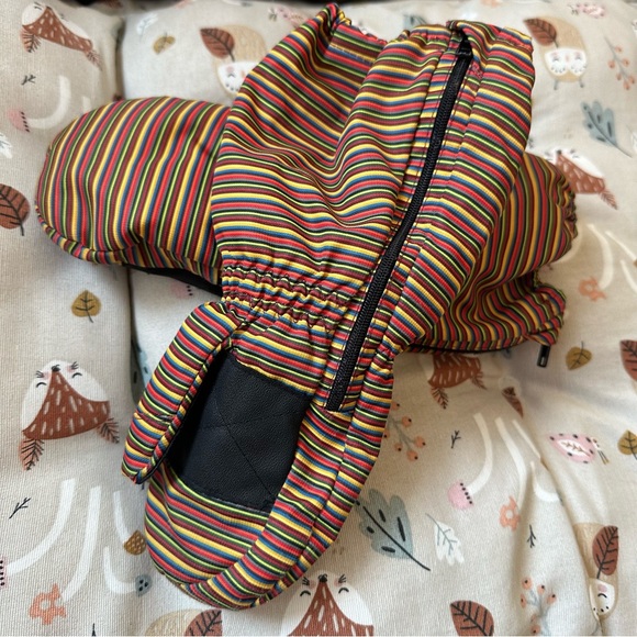 KOMBI long toddler insulated zippered mittens - Picture 2 of 7